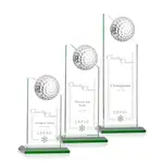 Trophée de golf Ashfield - Vert/Gravure