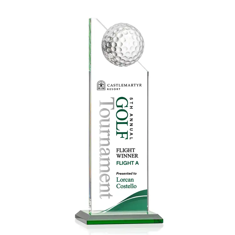 Trophée de golf Ashfield - Vert/Multicolore #2