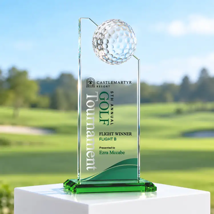 Trophée de golf Ashfield - Vert/Multicolore #3