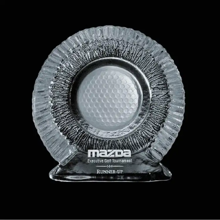 Aurora Golf Award - Deep Etch