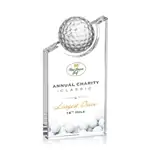 Trophée de golf Axis en cristal optique - Multicolore
