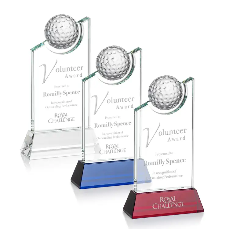 Brixton Optical Crystal Golf Award #10