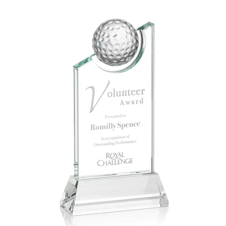 Brixton Optical Crystal Golf Award #2