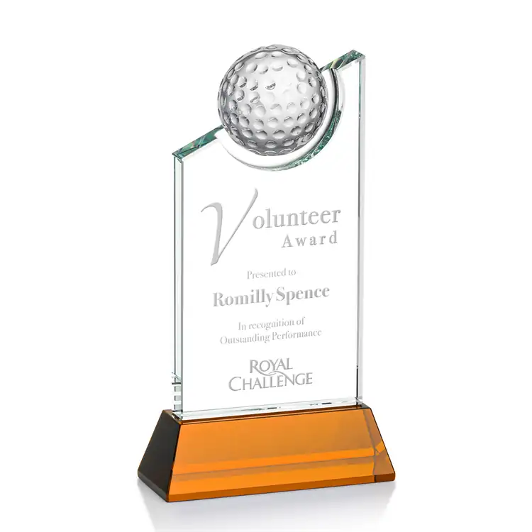 Brixton Optical Crystal Golf Award #8