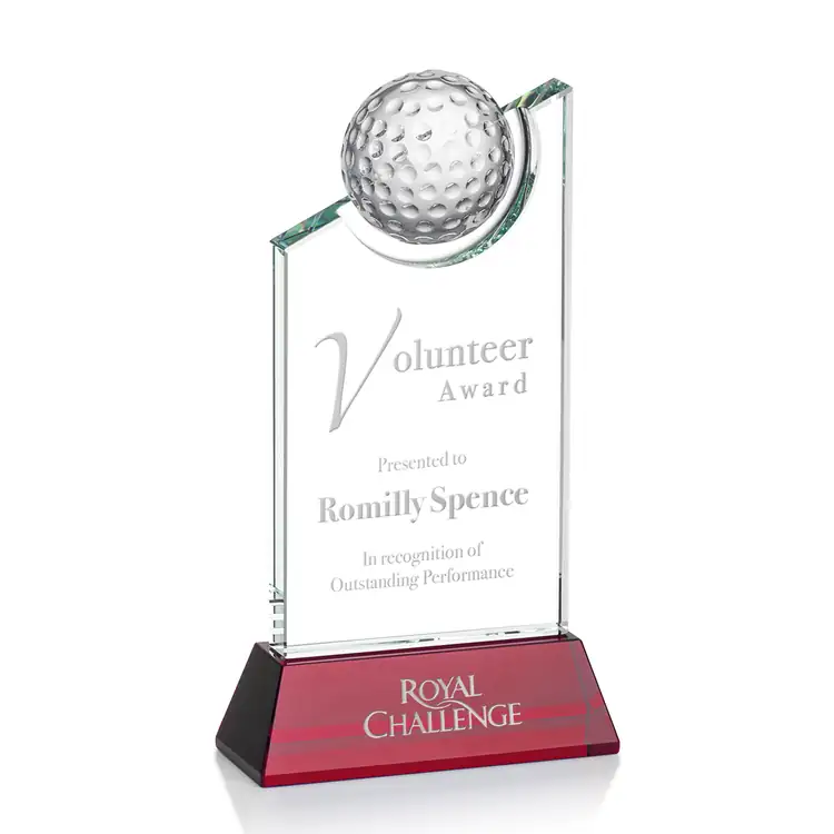 Brixton Optical Crystal Golf Award #9