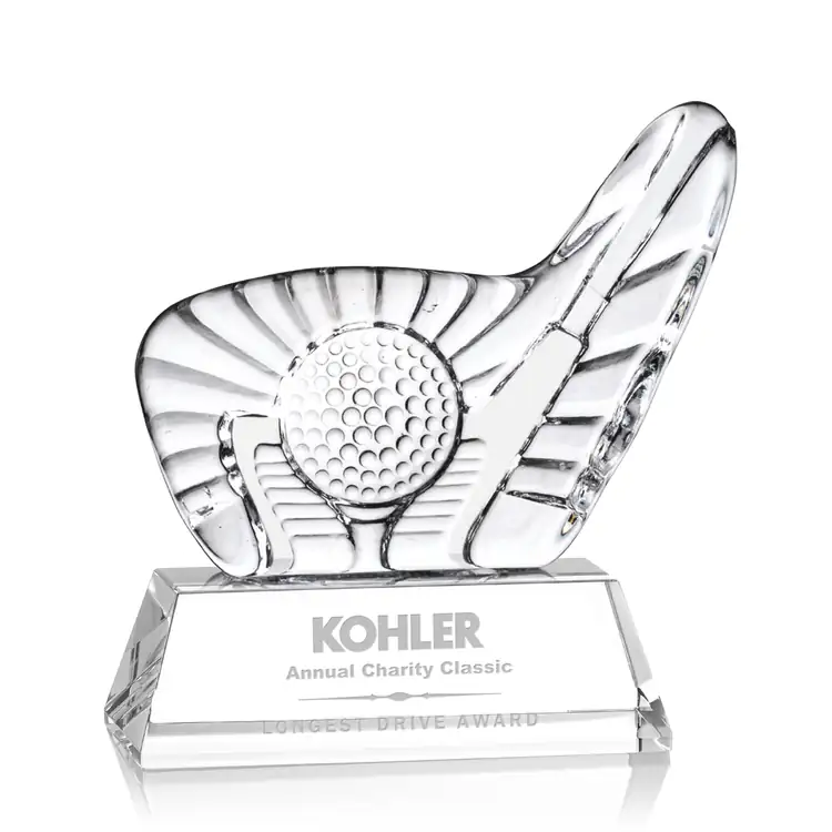 Dougherty Optical Crystal Golf Award #3