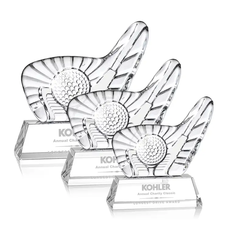 Dougherty Optical Crystal Golf Award