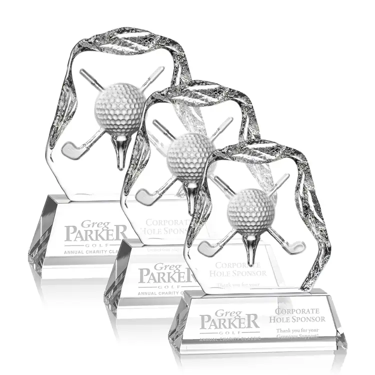 Slaithwaite Optical Crystal Golf Award