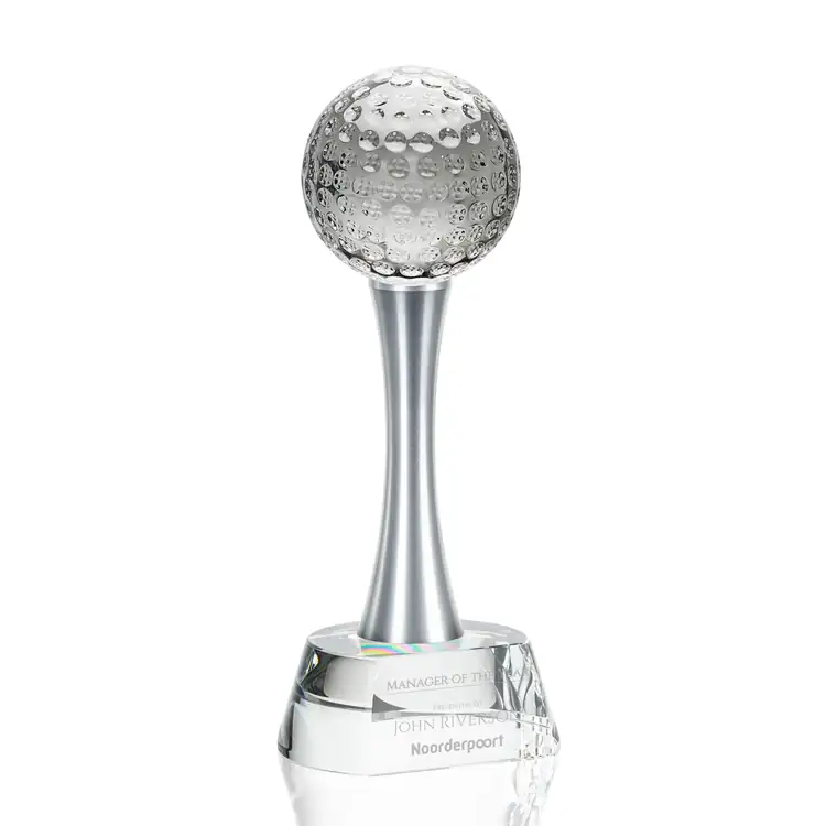 Willshire Optical Crystal Golf Award #3