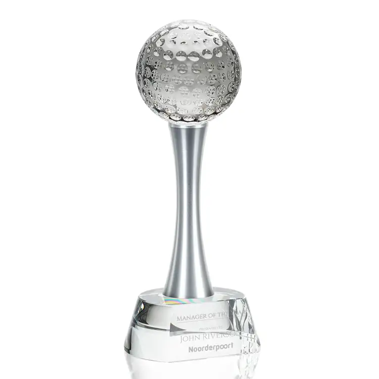 Willshire Optical Crystal Golf Award #4