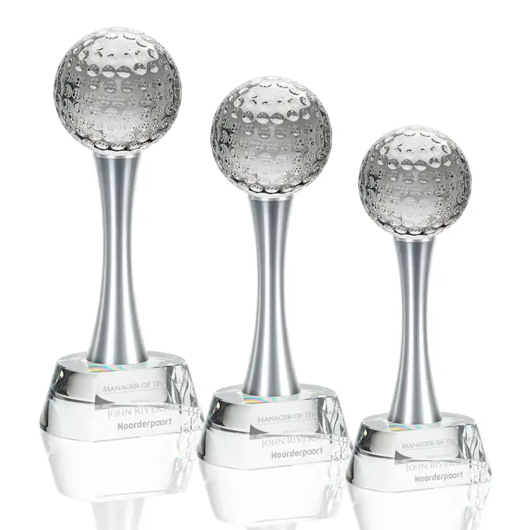 Willshire Optical Crystal Golf Award