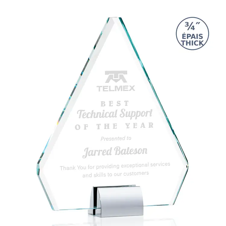 Roxborough Starfire Crystal Diamond Award - Chrome #4