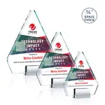 Trophée diamant Roxborough en cristal Starfire - Chrome - Multicolore