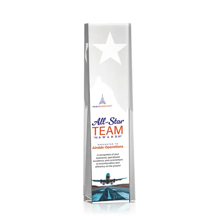 Artemus Star Crystal Award - Multicolor #3