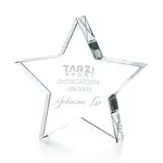 Trophée étoile Epsilon en cristal optique