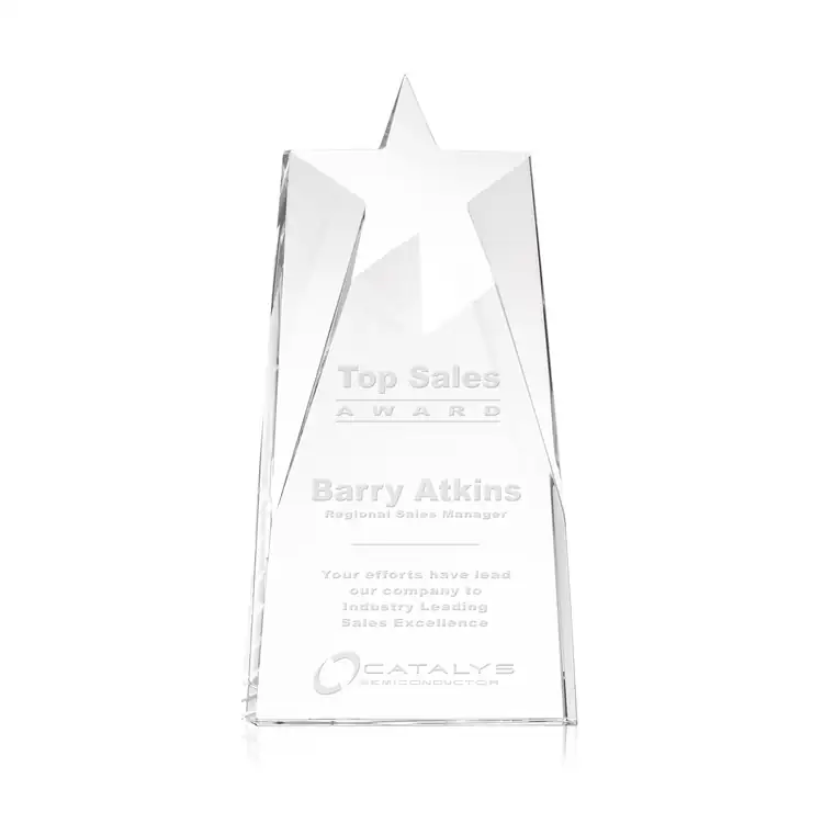 Millington Optical Crystal Star Award #3