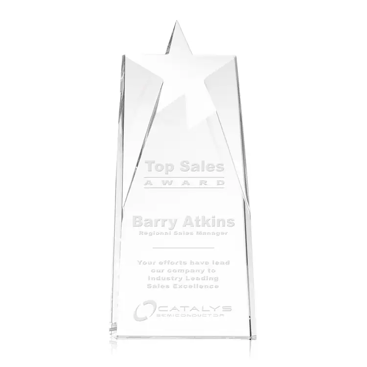 Millington Optical Crystal Star Award #4