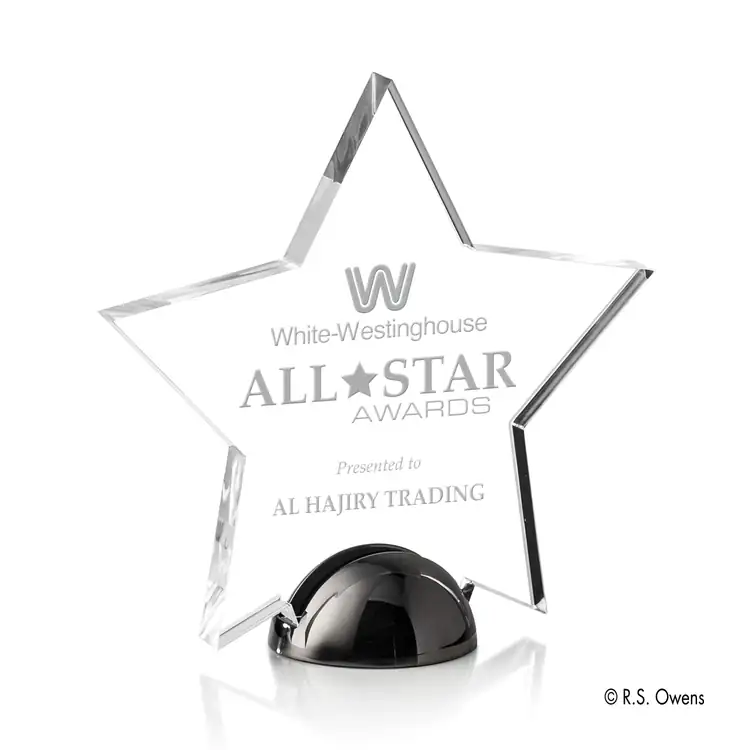 Nova Hemisphere Acrylic Star Award #2