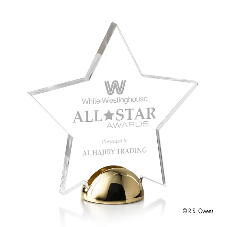 Nova Hemisphere Acrylic Star Award #3