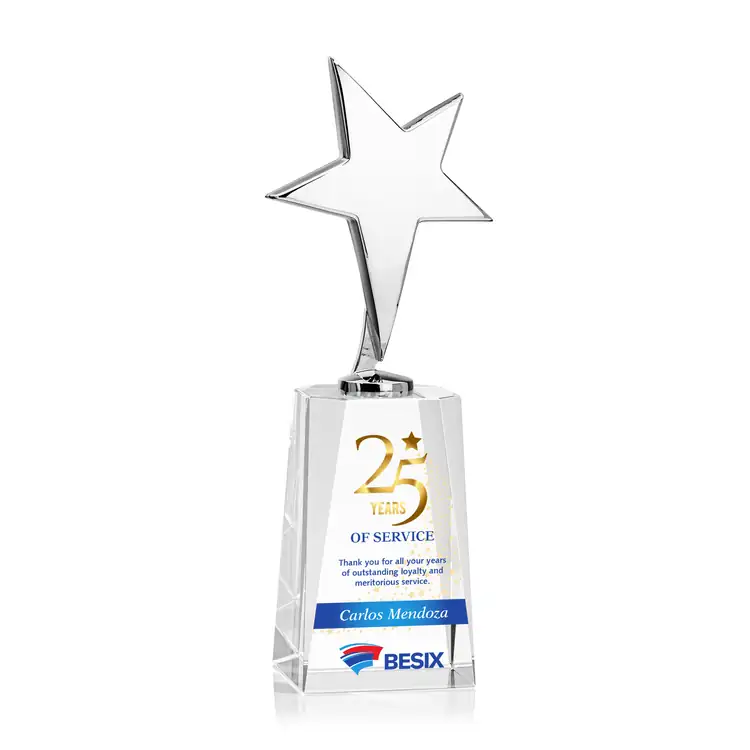 Trophée étoile Tuscany sur socle Cairns - Multicolore #2