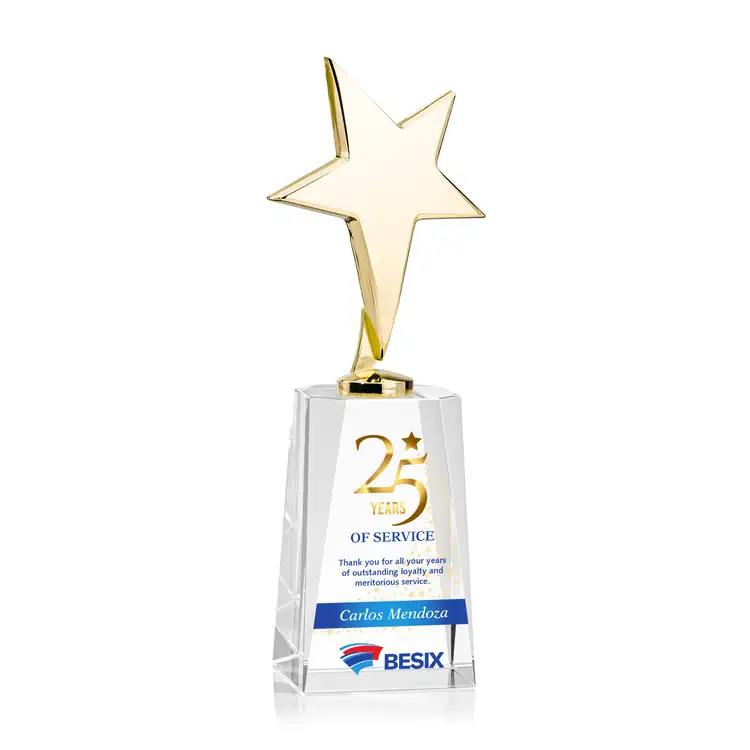 Trophée étoile Tuscany sur socle Cairns - Multicolore #3