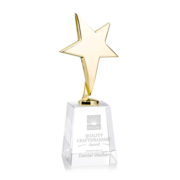Tuscany Star Award on Celestina Base - Engraved #4