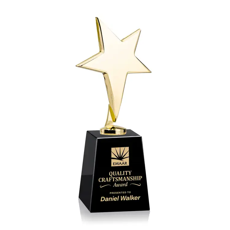 Tuscany Star Award on Celestina Base - Engraved #5
