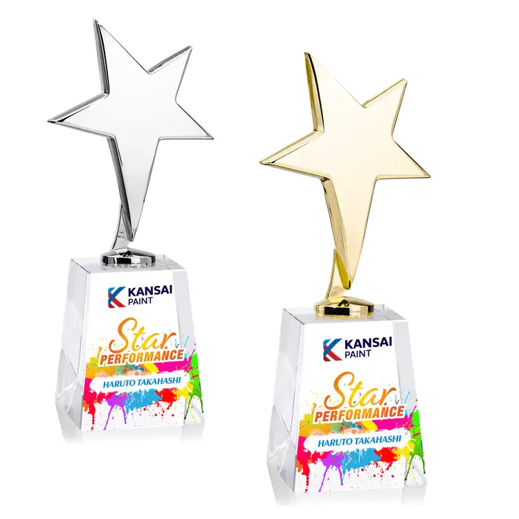 Tuscany Star Award on Celestina Base - Multicolor