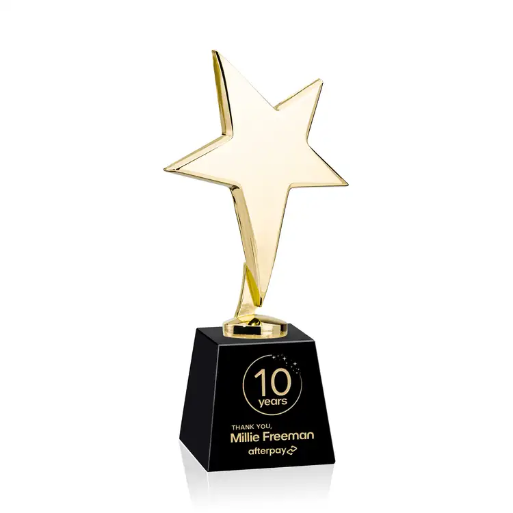 Tuscany Star Award on Fortino Base - Engraved #5