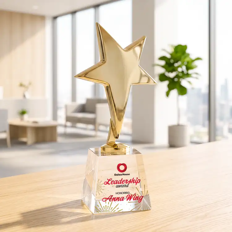 Tuscany Star Award on Fortino Base - Multicolor #8