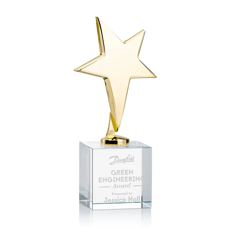 Tuscany Star Award on Granby Base - Engraved #3