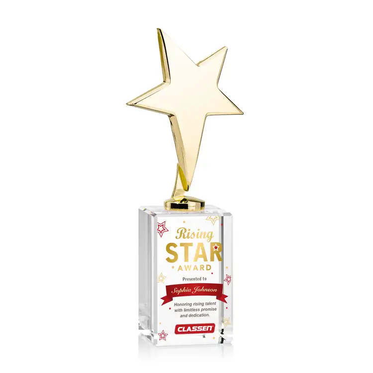 Tuscany Star Award on Lexington Base - Multicolor #3