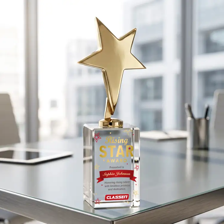 Tuscany Star Award on Lexington Base - Multicolor #5