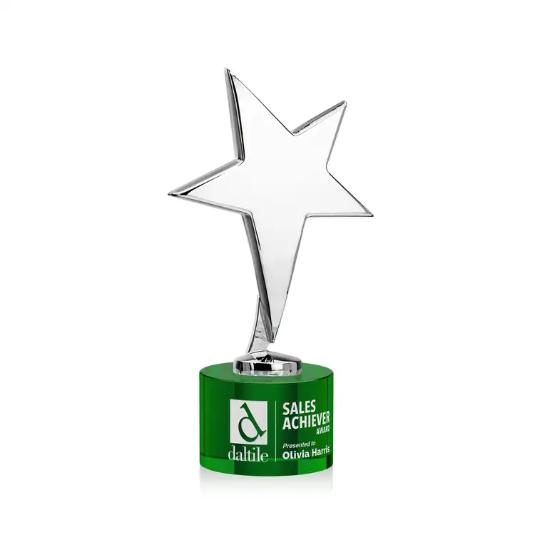 Tuscany Star Award on Marvel Base - Engraved #3