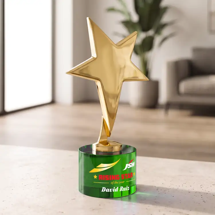 Trophée étoile Tuscany sur socle Marvel - Multicolore #15