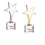 Trophée étoile Tuscany sur socle Marvel - Multicolore