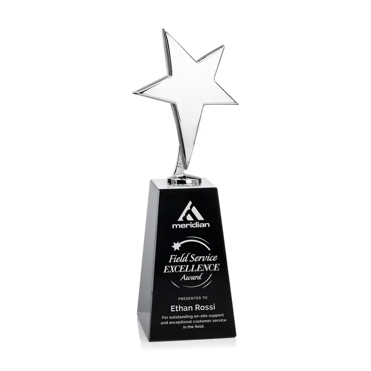 Tuscany Star Award on Novita Base - Engraved #3