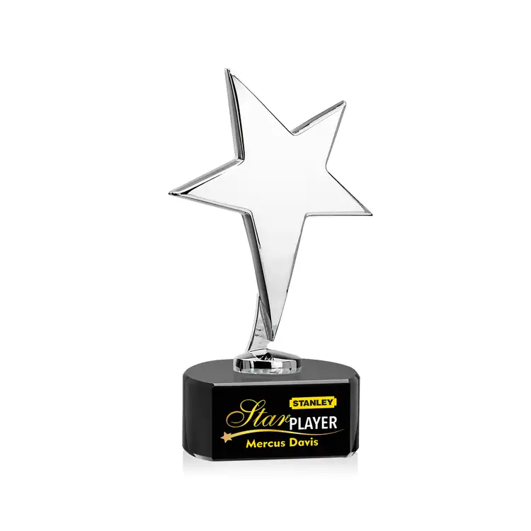Trophée étoile Tuscany sur socle Paragon - Multicolore #4