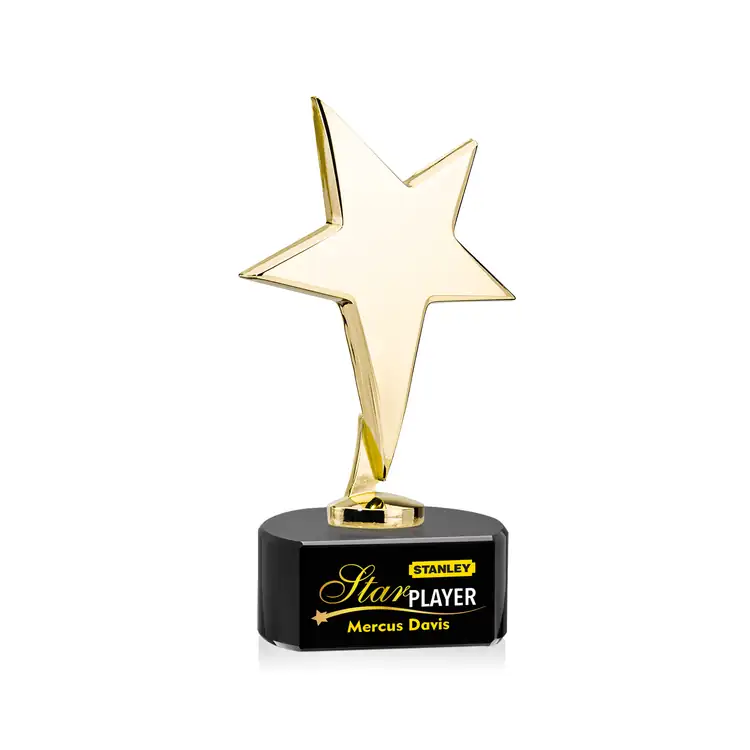 Trophée étoile Tuscany sur socle Paragon - Multicolore #8