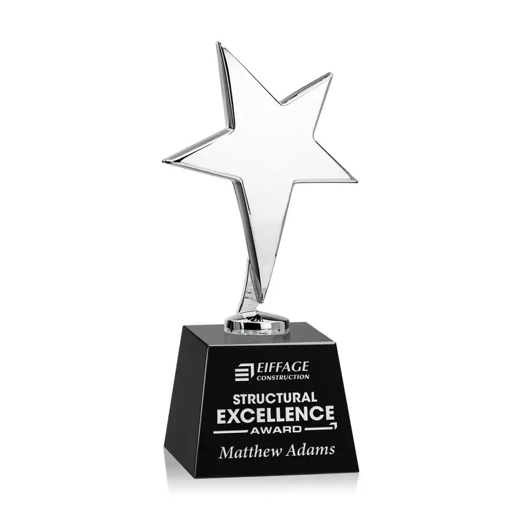 Tuscany Star Award on Robson Base - Engraved #4