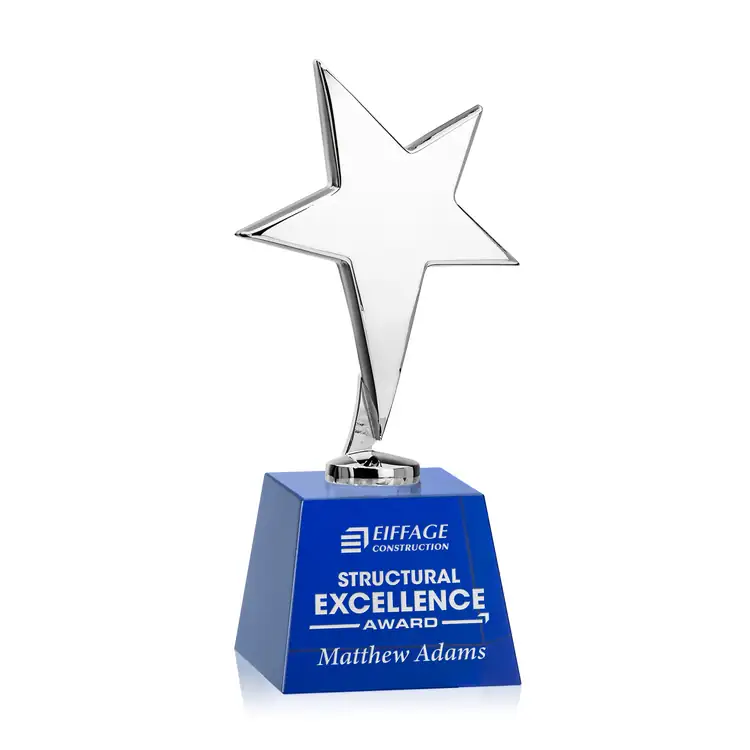 Tuscany Star Award on Robson Base - Engraved #5