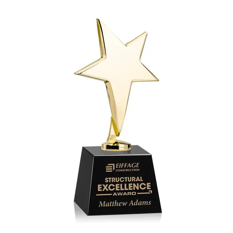 Tuscany Star Award on Robson Base - Engraved #8