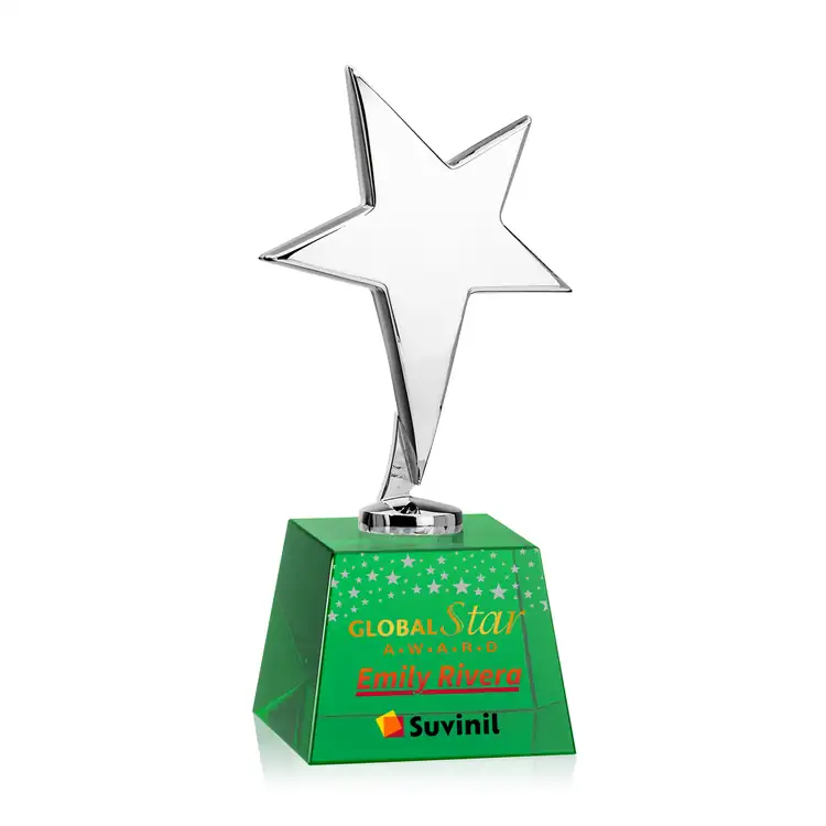 Trophée étoile Tuscany sur socle Robson - Multicolore #3