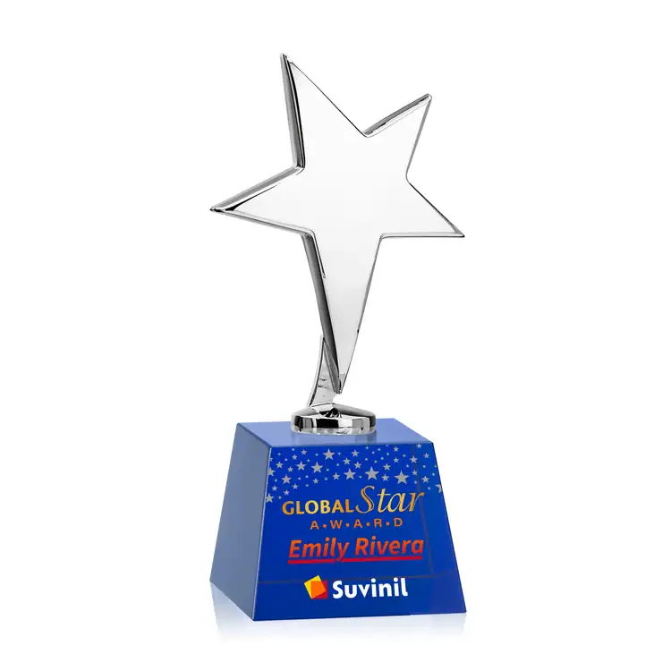 Trophée étoile Tuscany sur socle Robson - Multicolore #5