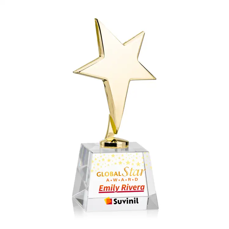 Trophée étoile Tuscany sur socle Robson - Multicolore #6