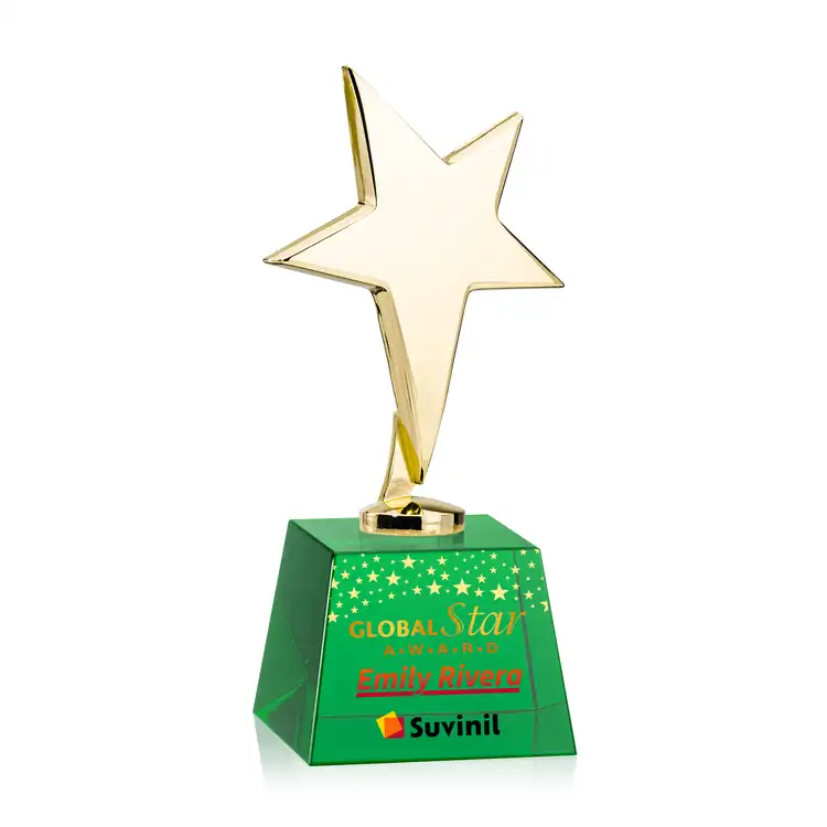 Trophée étoile Tuscany sur socle Robson - Multicolore #7