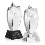 Trophée étoile filante Crestwood en cristal optique