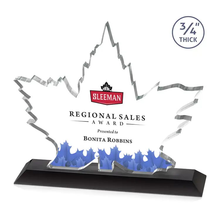 Maple Leaf Award - Starfire Crystal - Multicolor #5