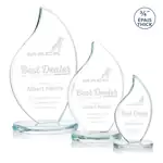 Trophée flamme Odessy en cristal Starfire