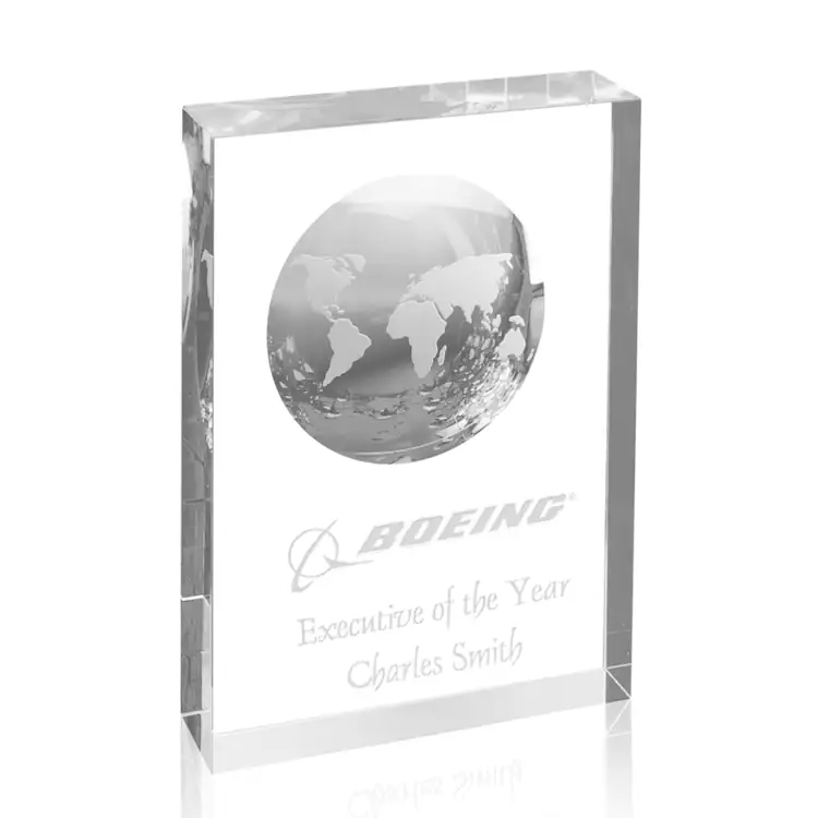 Magellan Globe Award - Deep Etch